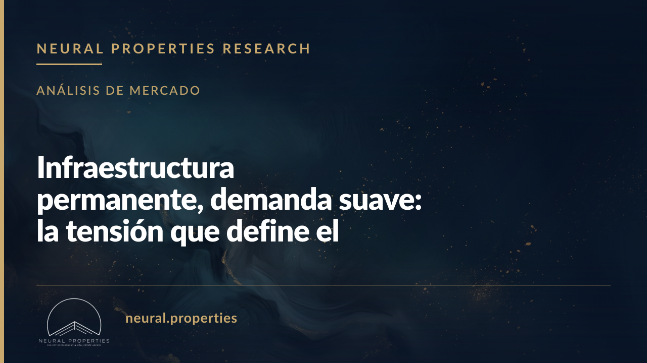 Infraestructura permanente, demanda suave: la tensión que define el mercado inmobiliario de Tulum