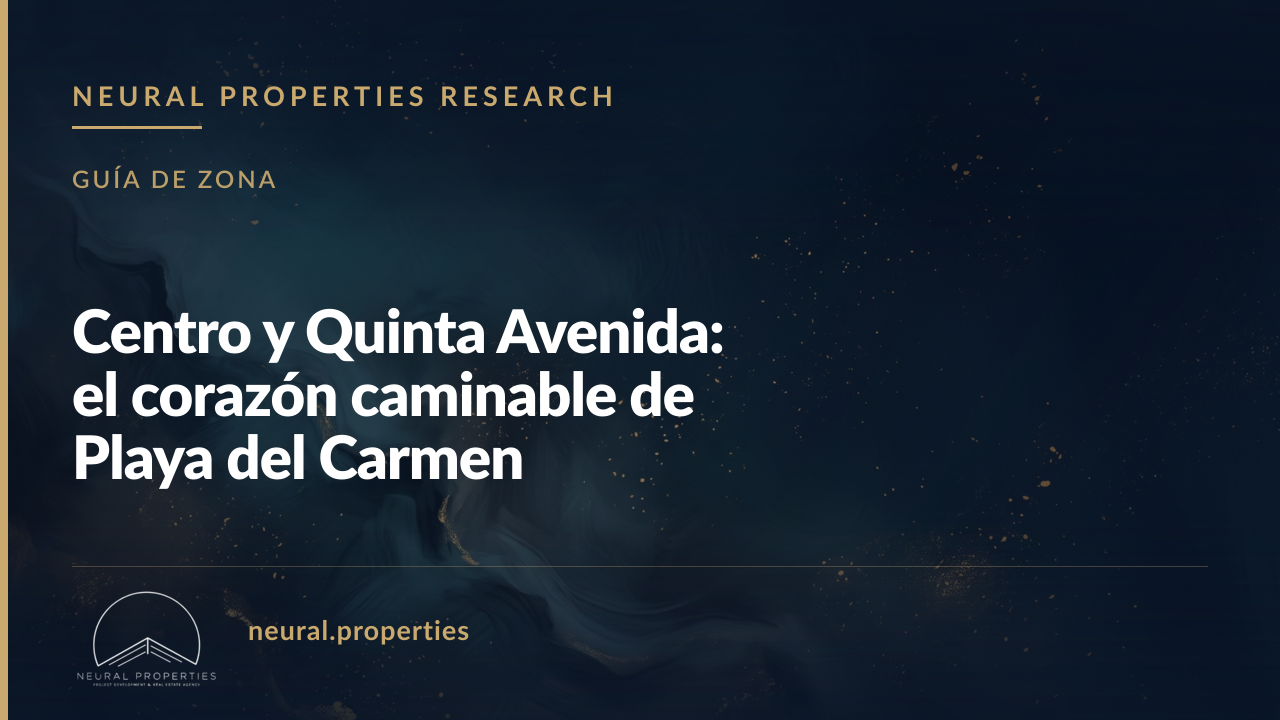 Centro y Quinta Avenida: el corazón caminable de Playa del Carmen