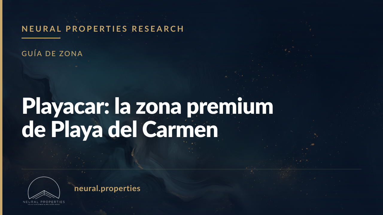 Playacar: la zona premium de Playa del Carmen